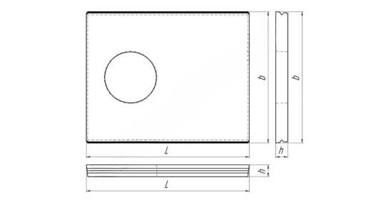 Плита перекрытия ВП 25-18