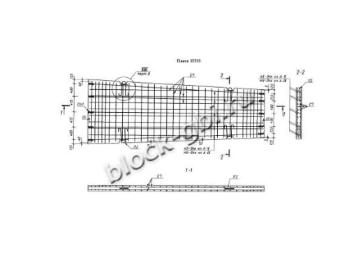 Плита 2ПТ 55 Плита 2ПТ 55