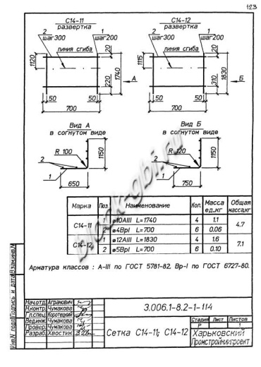 Лоток ЛК 75.300.120-14