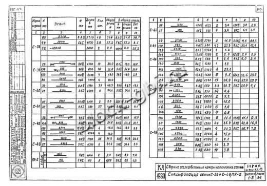 Средняя панель камеры футерованная СПК 7-фут Средняя панель камеры футерованная СПК 7-фут
