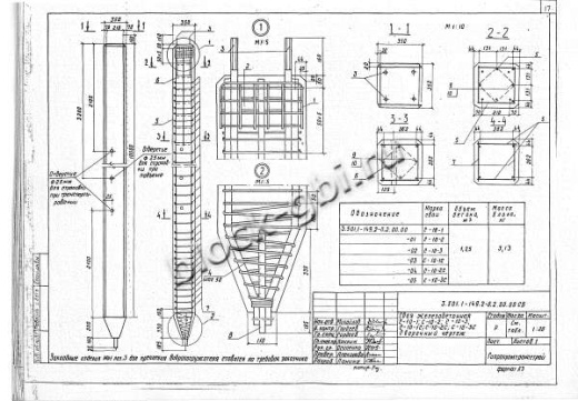 Свая С-10-1 Свая С-10-1