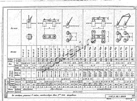 Фундамент Ф4.42-0-30/20 Фундамент Ф4.42-0-30/20