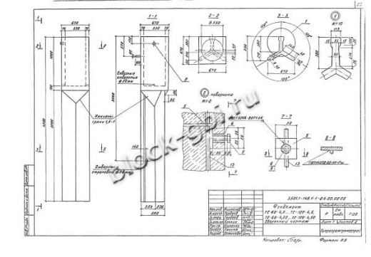 Фундамент ТС-120-4,5 Фундамент ТС-120-4,5