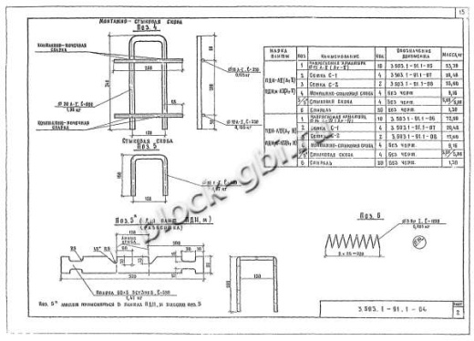 Плита ПДН 2-6