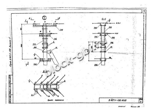 Переходная угловая анкерная опора ПУА1