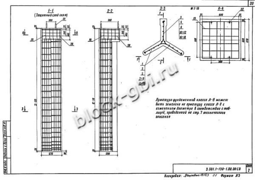 Фундамент ФТС-3,5-6,0 Фундамент ФТС-3,5-6,0