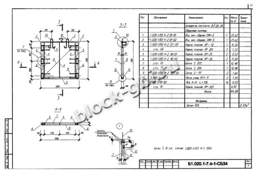 Диафрагма жесткости ДЛ 26.26