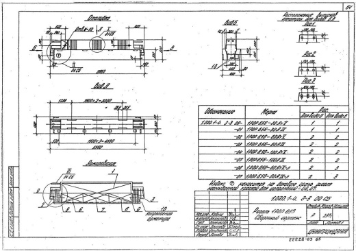 Ригель 1РОР 6.56