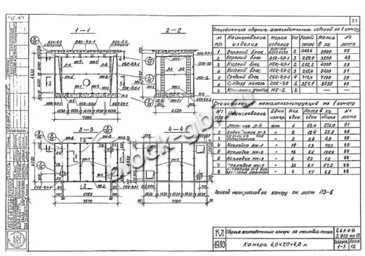 Камера тепловая футерованная ТК 4.0-7.0-4.0-фут Камера тепловая футерованная ТК 4.0-7.0-4.0-фут