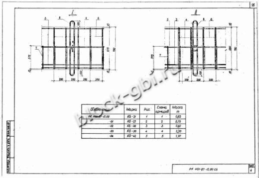 Балка коллекторов КБ-30