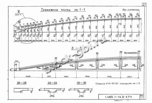 Плита-оболочка 2КЖС 18В-11 Плита-оболочка 2КЖС 18В-11