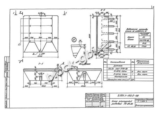 Блок контурный рядовой 1К24.25
