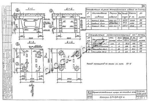 Камера тепловая ТК 3.0-3.0-2.0