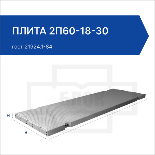 Плита 2П60-18-30