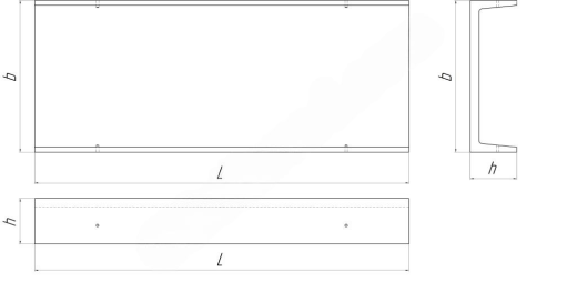 Лоток тип I-0.5