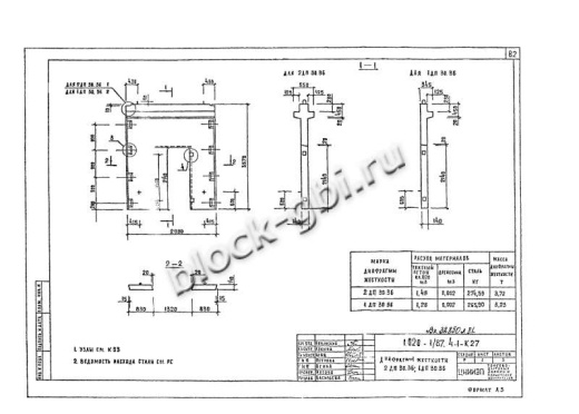 Диафрагма жесткости 1ДП 30.36