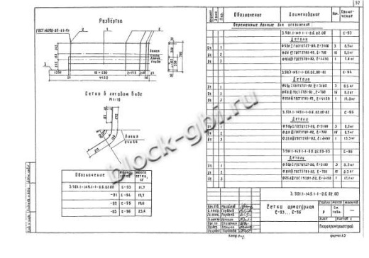 Фундамент ТС-120-4,5 Фундамент ТС-120-4,5