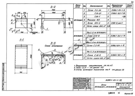 Лоток ЛК 75.150.60-1