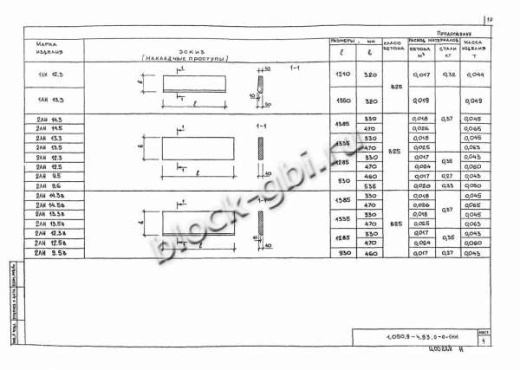 Накладная проступь 2ЛН 13.3в Накладная проступь 2ЛН 13.3в