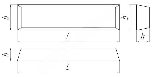 Плита фундамента ФЛ 6.12-4