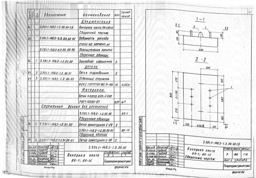 Анкерная плита АП-1С