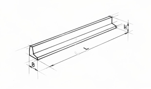 Камень бортовой БУ 100.30.29