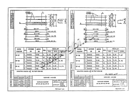 Диафрагма жесткости 1ДПК 56.33л Диафрагма жесткости 1ДПК 56.33л