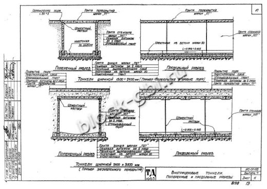 Тоннель Тв 300-240-3 односекционный Тоннель Тв 300-240-3 односекционный