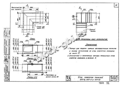 Балка тоннелей БТ 2